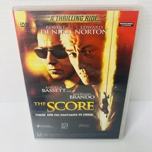 The Score DVD 2001 - Robert De Niro Movie - Marlon Brando Heist - REGION 4 - Picture 1 of 3