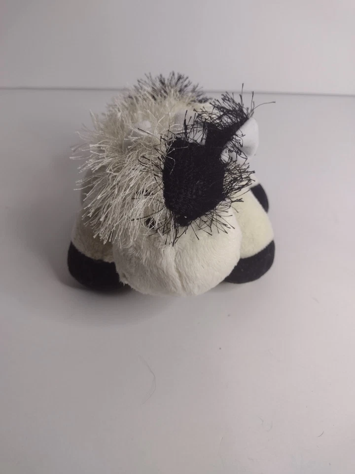 Ganz Webkinz Lil Kinz COW Plush 6" Stuffed Animal No Code White Black - Image 1 of 4