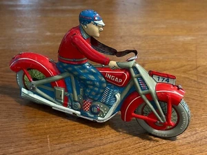 INGAP-Moto PD 174 in latta con meccanismo a carica made Italy’40 - Foto 1 di 7