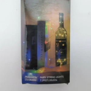 Lichterkette - 20 LED's - 7,2 Meter - Weinflasche Lichterkette - Bild 1 von 4