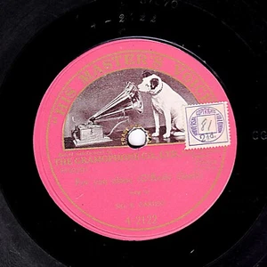 CLASSIC OPERA ONE SIDED 10" ENRICO CARUSO 78 FOR YOU ALONE UK PINK HMV 4-2122 E - Imagen 1 de 1