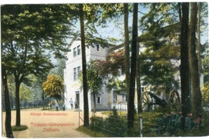 AK ZEITHAIN Truppenübungsplatz, Kgl. Kommandantur 1915 Feldpost - Picture 1 of 1