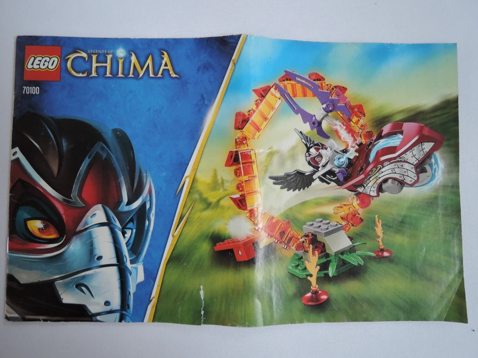 Lego Bauanleitung Instruction Chima 70100  neuw. ungelocht - Bild 1 von 1