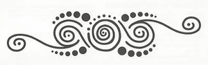 SEXY tatuaje temporal de henna espalda baja - Imagen 1 de 1