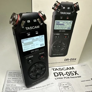 Tascam DR-05X Stereo Handheld Digital Recorder USB Audio Interface 128 GB SD - Picture 1 of 13
