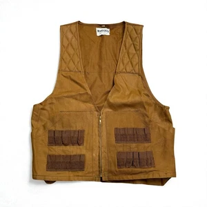 Vintage Duxbak Woodsman Hunting Vest Shooting Field Men's Medium - Picture 1 of 8
