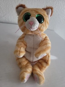 Juguete de peluche de 15 cm Ty Beanie Bellie mango ojos grandes suave lindo animal muñeca - Imagen 1 de 4