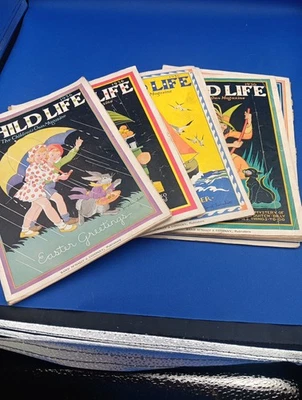 Lot Of 10 CHILD LIFE Magazines From 1936 - Image 1 of 4