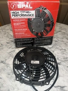 Ventilador de refrigeración SPAL 12V 30100452 VA07-AP12/C-58A VA07AP12 pieza original genuina - Imagen 1 de 10