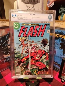 Flash #257 CBCS 9.8 (NM/MT) 1978 Golden Glider App Milgrom & Abel Cover - Foto 1 di 12