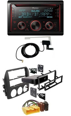Pioneer 2DIN MP3 DAB USB CD Bluetooth Autoradio für Mazda MX 5 NC 2005-2008 - Bild 1 von 4