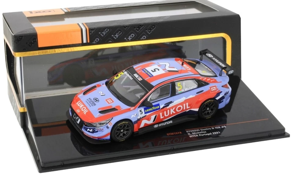 IXOMODELS, HYUNDAI Elantra N TCR #5 WTCR NÜRBURGRING 2021, 1/43,  IXOGTM157A - Immagine 1 di 1