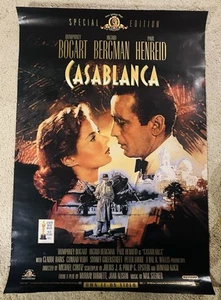 Casablanca Movie Poster 27”x40” Home Video Release 1998 - Bild 1 von 1
