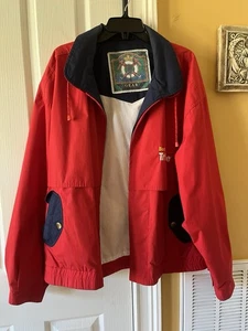 Vintage Gear for Sports Mens Full Zip Windbreaker Jacket - XL - Berkley Trilene - Picture 1 of 12