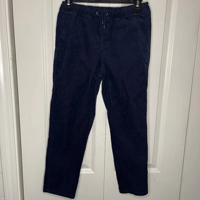 Pantalones de pana cónicos relajados Cat & Jack talla 10 azul marino niños usados en excelente estado Foto 1 de 4