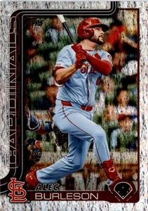 2025 Topps #41 Alec Burleson Holo Foil St. Louis Cardinals - Picture 1 of 2