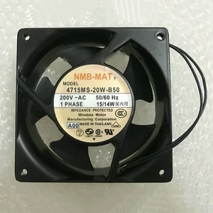 1PCS New NMB 4715MS-20W-B50 200V 50/60Hz 15/14W 2-wire AC fan#QW - Picture 1 of 1