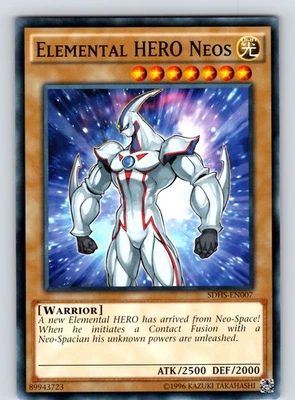 Elemental HERO Neos Common Unlimited SDHS-EN007 LP - Image 1 of 2