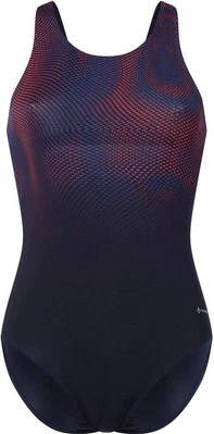 TECNOPRO Damen Riteane Badeanzug Einteiler Schwimmanzug, Navy Blau, DE 36