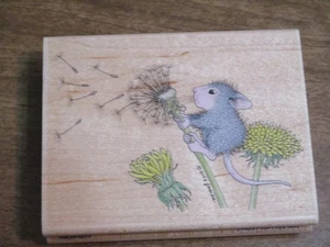 HAUS MAUS DESIGNS JUST DANDY PUSTEBLUME GUMMISTEMPEL - Bild 1 von 2