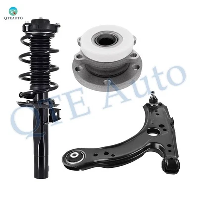 3 Front L Lower Control Arm-Wheel Hub-Quick Strut For 2005 2006 Volkswagen Jetta - Image 1 of 4