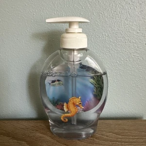 VTG SoftSoap Aquarium Series Sea Horse Dispenser Front Label Removed EEUC - Picture 1 of 9