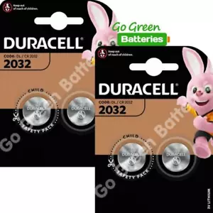 Duracell CR2032 Battery 3volt Lithium Coin Cell Apple AirTag Battery EXPIRY 2034 - Picture 1 of 10