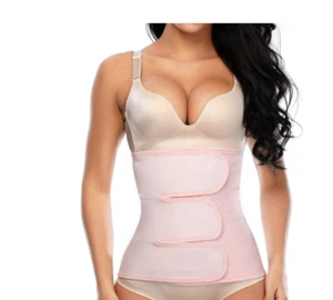 Postpartum Belly Wrap C Section Recovery Belt Belly Band Binder Back Support - Picture 1 of 4