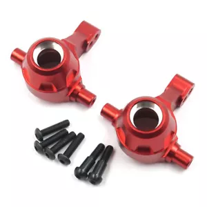 NEW Yeah Racing Alum FR Steering Knuckle Set Red TT-01/TT-01E FREE US SHIP - Picture 1 of 2