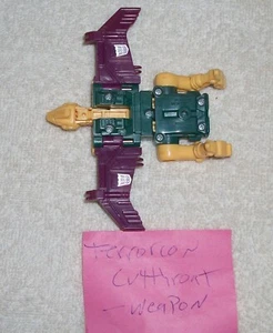 Transformers G1 Original Vintage Abominus Terrorcons Cutthroat Falta arma - Imagen 1 de 6