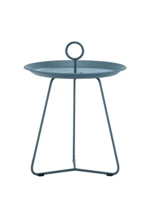 Houe Eyelet Side Table Outdoor Indoor Easy To Move Powder Coated Steel Design - Image 1 of 4