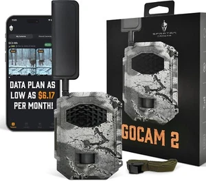 Spartan GoCam2 Cellular APP Control Trail Camera, 4G LTE, 1080P, FHD, NV, Motion - Picture 1 of 24