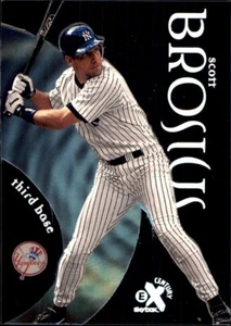 1999 Fleer/Skybox E-X Century #57 Scott Brosius NEW YORK YANKEES - Picture 1 of 2