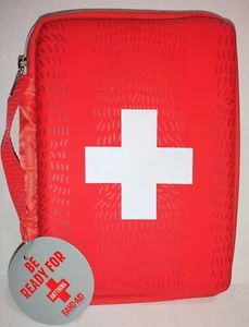 Band-Aid Build Your Own Customizable Travel First Aid Kit Red Bag EMPTY - Picture 1 of 3