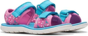 Clarks Girls' SurfingTide K. Sandal New In Box Size Big Kid 9.5 Wide Toddler - Picture 1 of 7