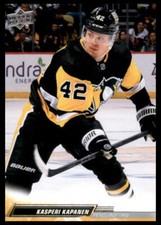 2022 Upper Deck #141 Kasperi Kapanen Pittsburgh Penguins Hockey Card