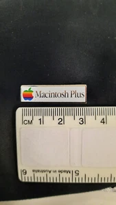 RARE Vintage Apple Macintosh Plus & Apple Logo badge - Bild 1 von 5