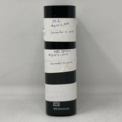 WD Elements Desktop External Hard Drive 4TB WDBWLG0040HBK-04 w/ Cables - Image 1 of 4