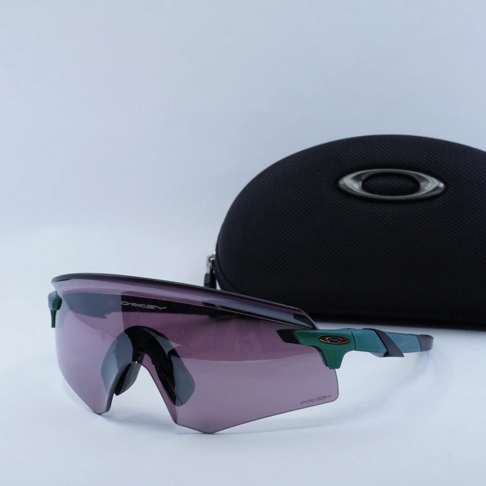 OAKLEY ENCODER OO9741-16 Spectrum Gamma Green / Prizm Road Black 36mm Sunglasses