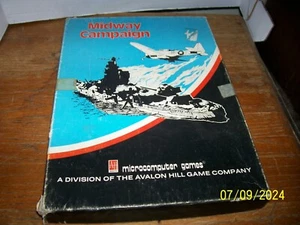 1980 Avalon Hill Microcomputer Games 'Midway Campaign' Complete Box Set - Picture 1 of 6