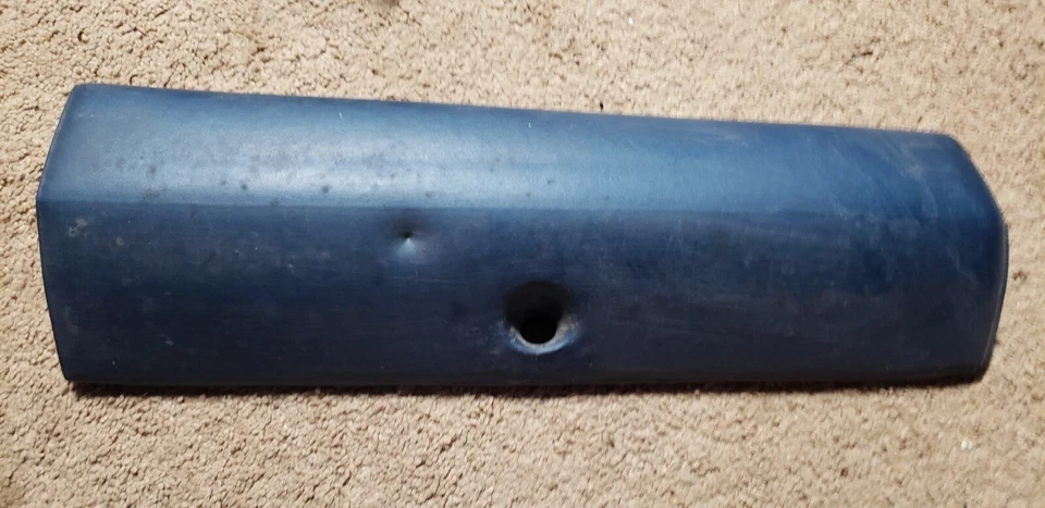 1968 69  DODGE CORONET PLYMOUTH ROADRUNNER NON RALLYE DASH GLOVE BOX DOOR BLUE  - Image 1 of 4