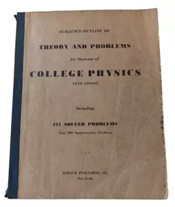 Schaum's Outline of Theory and Problems for Students of College Physics - 1956 - Bild 1 von 22