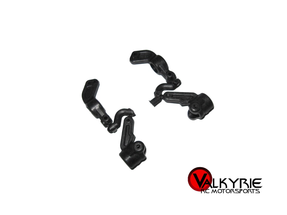 RC Associated TC3 Series Front Blocks & Rear Hub Carrier Set Plastic Black 3876 - Image 1 of 1