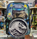 JURASSIC WORLD T-REX DINOSAURS 16'' Backpack - Detachable Insulated Lunch Bag