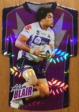 2010 NRL SELECT CHAMPIONS STORM ADAM BLAIR JERSEY DIE CUT JDC77 CARD
