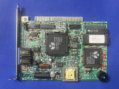 Vintage Internal Zoom/Rockwell ISA 33.6 Fax Modem - Working - Image 1 of 4