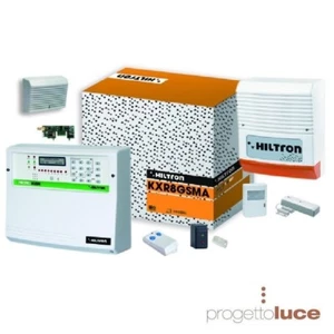 KIT ANTIFURTO ALLARME CASA CON CENTRALE SERIE TM GSM INCORPORATO + ACCESSSORI - Foto 1 di 1