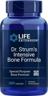 Life Extension Dr. Strum's Fórmula Ósea Intensiva, Paquete de 2 300 Cápsulas Foto 1 de 3