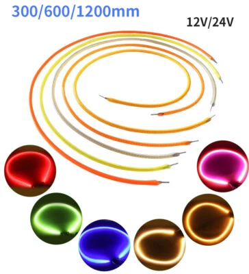 5x DC 3V 12V 24V Flexible COB LED Filament for Edison Bulb Lamp Parts Light Deco - Image 1 of 4