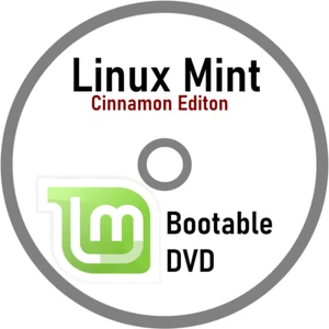 Linux Mint Cinnamon 22 – Fast & Reliable Secure OS Bootable CD Try/Install - Picture 1 of 1